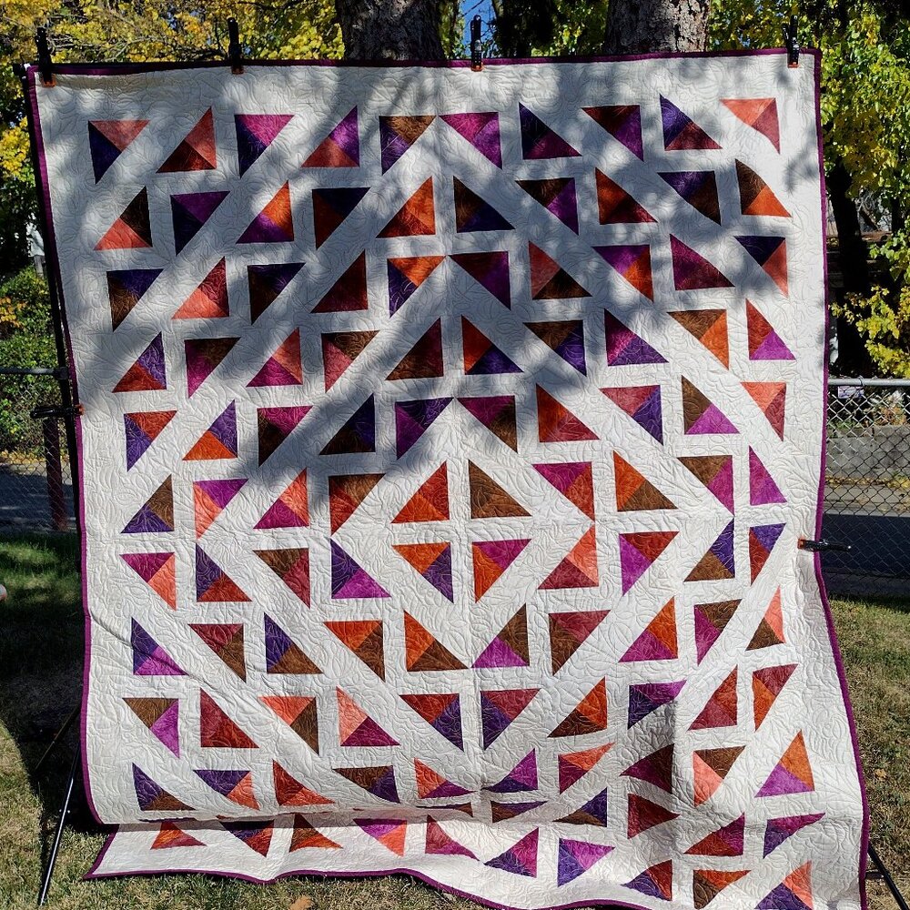Autumn Frolic Handmade Quilt